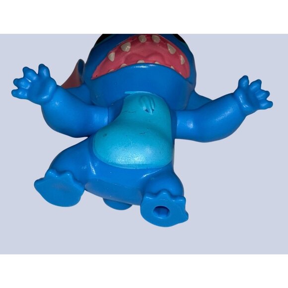 Disney McDonalds 2021 Stitch Toy Figure Blue & Pink Collectible - Picture 9 of 10